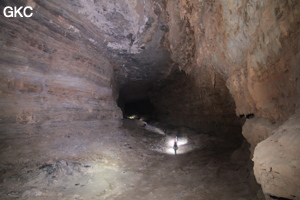 Grotte de Pixiaodong 皮硝洞 - réseau de Shuanghedong 双河洞 - (Wenquan, Suiyang 绥阳, Zunyi 遵义市, Guizhou 贵州省, Chine 中国).