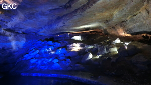 Grotte de Shuangheshuidong 双河水洞. - réseau de Shuanghedongqun 双河洞 - (Wenquan, Suiyang 绥阳, Zunyi Shi 遵义市, Guizhou 贵州省, Chine 中国)