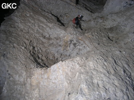 Grotte de Lingshandong 灵山洞 - réseau de Mawangdong 麻王洞 -. (Fuyan, Zheng'an 正安, Zunyi Shi 遵义市, Guizhou 贵州省, Chine 中国)