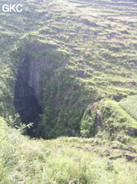 Longqiaogedong (Grotte de la pagode de l'arche du dragon) 龙桥阁洞. - réseau de Longnudong 龙女洞 - (Shipin, Zheng'an 正安, Zunyi Shi 遵义市, Guizhou 贵州省, Chine 中国)