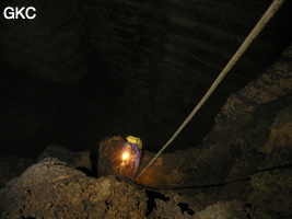 Grotte de Pixiaodong 皮硝洞 - réseau de Shuanghedong 双河洞 - (Wenquan, Suiyang 绥阳, Zunyi 遵义市, Guizhou 贵州省, Chine 中国).