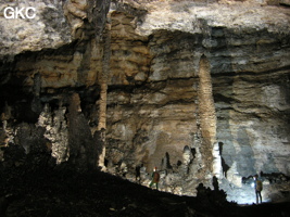 Grotte de Pixiaodong 皮硝洞 - réseau de Shuanghedong 双河洞 - (Wenquan, Suiyang 绥阳, Zunyi 遵义市, Guizhou 贵州省, Chine 中国).