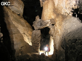 Grotte de Pixiaodong 皮硝洞 - réseau de Shuanghedong 双河洞 - (Wenquan, Suiyang 绥阳, Zunyi 遵义市, Guizhou 贵州省, Chine 中国).