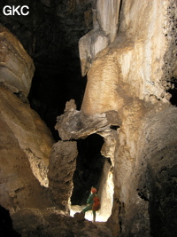 Grotte de Pixiaodong 皮硝洞 - réseau de Shuanghedong 双河洞 - (Wenquan, Suiyang 绥阳, Zunyi 遵义市, Guizhou 贵州省, Chine 中国).