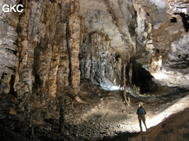 Grotte de Pixiaodong 皮硝洞 - réseau de Shuanghedong 双河洞 - (Wenquan, Suiyang 绥阳, Zunyi 遵义市, Guizhou 贵州省, Chine 中国).