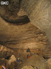 Virage dans le Grand Méandre, Grotte de Lingshandong 灵山洞 - réseau de Mawangdong 麻王洞 - (Fuyan, Zheng'an 正安, Zunyi Shi 遵义市, Guizhou 贵州省, Chine 中国)