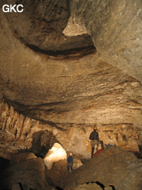 Virage dans le Grand Méandre, Grotte de Lingshandong 灵山洞 - réseau de Mawangdong 麻王洞 - (Fuyan, Zheng'an 正安, Zunyi Shi 遵义市, Guizhou 贵州省, Chine 中国)