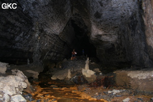 La Rivière Safranée, Grotte de Lingshandong 灵山洞 - réseau de Mawangdong 麻王洞 - (Fuyan, Zheng'an 正安, Zunyi Shi 遵义市, Guizhou 贵州省, Chine 中国)