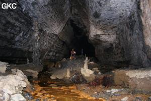 La Rivière Safranée, Grotte de Lingshandong 灵山洞 - réseau de Mawangdong 麻王洞 - (Fuyan, Zheng'an 正安, Zunyi Shi 遵义市, Guizhou 贵州省, Chine 中国)