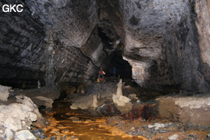 La Rivière Safranée, Grotte de Lingshandong 灵山洞 - réseau de Mawangdong 麻王洞 - (Fuyan, Zheng'an 正安, Zunyi Shi 遵义市, Guizhou 贵州省, Chine 中国)