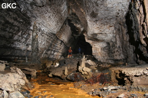 La Rivière Safranée, Grotte de Lingshandong 灵山洞 - réseau de Mawangdong 麻王洞 - (Fuyan, Zheng'an 正安, Zunyi Shi 遵义市, Guizhou 贵州省, Chine 中国)