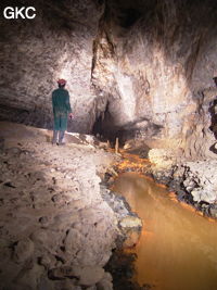 Grotte de Lingshandong 灵山洞 - réseau de Mawangdong 麻王洞 - (Fuyan, Zheng'an 正安, Zunyi Shi 遵义市, Guizhou 贵州省, Chine 中国)