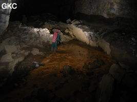 La Rivière Safranée, Grotte de Lingshandong 灵山洞 - réseau de Mawangdong 麻王洞 - (Fuyan, Zheng'an 正安, Zunyi Shi 遵义市, Guizhou 贵州省, Chine 中国)