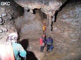 Grotte de Lingshandong 灵山洞 - réseau de Mawangdong 麻王洞 - (Fuyan, Zheng'an 正安, Zunyi Shi 遵义市, Guizhou 贵州省, Chine 中国)