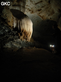 Grotte de Pixiaodong 皮硝洞 - réseau de Shuanghedong 双河洞 - (Wenquan, Suiyang 绥阳, Zunyi 遵义市, Guizhou 贵州省, Chine 中国).