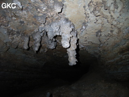 Grotte de Pixiaodong 皮硝洞 - réseau de Shuanghedong 双河洞 - (Wenquan, Suiyang 绥阳, Zunyi 遵义市, Guizhou 贵州省, Chine 中国).