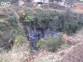 Remontée du puits d'entrée de 155 mètres du gouffre de Xiaokengyan 消坑岩 .(Banzhu, Zheng'an 正安, Zunyi, Guizhou)