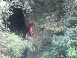 Grotte de Laoyingdong 老鹰洞 (Suiyang 绥阳, Zunyi 遵义市, Guizhou 贵州省, Chine 中国).