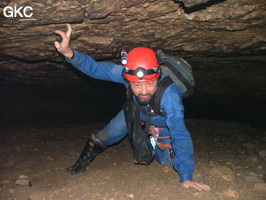 Grotte de Laoyingdong 老鹰洞 (Suiyang 绥阳, Zunyi 遵义市, Guizhou 贵州省, Chine 中国).