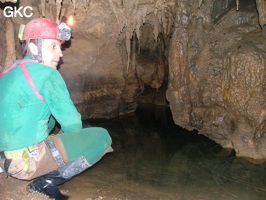 Grotte de Laoyingdong 老鹰洞 (Suiyang 绥阳, Zunyi 遵义市, Guizhou 贵州省, Chine 中国).