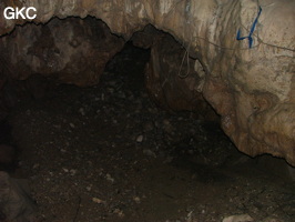 Grotte de Laoyingdong 老鹰洞 (Suiyang 绥阳, Zunyi 遵义市, Guizhou 贵州省, Chine 中国).