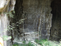 La grotte tunnel fossile de Fuxidong  伏屣洞 (Xiantang 羡塘镇, Huishui 惠水, Guizhou 贵州省, Qiannan 黔南, Chine 中国).