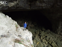 Grotte de Wengdaxiadong 翁达下洞 (Xiantang 羡塘镇, Huishui 惠水, Guizhou 贵州省, Qiannan 黔南, Chine 中国).