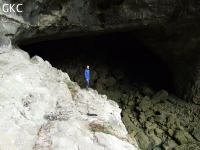 Grotte de Wengdaxiadong 翁达下洞 (Xiantang 羡塘镇, Huishui 惠水, Guizhou 贵州省, Qiannan 黔南, Chine 中国).