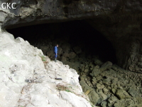 Grotte de Wengdaxiadong 翁达下洞 (Xiantang 羡塘镇, Huishui 惠水, Guizhou 贵州省, Qiannan 黔南, Chine 中国).