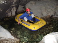 Grotte de Wengdaxiadong 翁达下洞 (Xiantang 羡塘镇, Huishui 惠水, Guizhou 贵州省, Qiannan 黔南, Chine 中国).