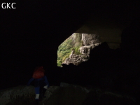 Grotte de Wengdaxiadong 翁达下洞 (Xiantang 羡塘镇, Huishui 惠水, Guizhou 贵州省, Qiannan 黔南, Chine 中国).