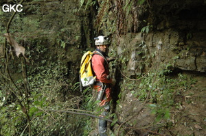 Grotte de Laoyingdong 老鹰洞 (Suiyang 绥阳, Zunyi 遵义市, Guizhou 贵州省, Chine 中国).