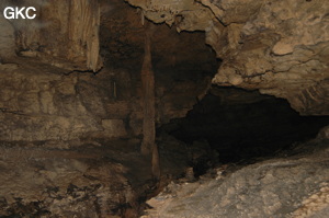 Grotte de Laoyingdong 老鹰洞 (Suiyang 绥阳, Zunyi 遵义市, Guizhou 贵州省, Chine 中国).