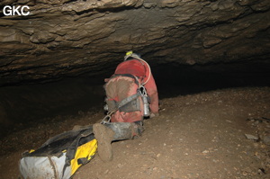 Grotte de Laoyingdong 老鹰洞 (Suiyang 绥阳, Zunyi 遵义市, Guizhou 贵州省, Chine 中国).