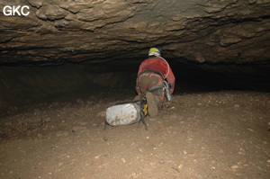 Grotte de Laoyingdong 老鹰洞 (Suiyang 绥阳, Zunyi 遵义市, Guizhou 贵州省, Chine 中国).