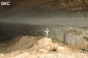 Grotte de Pixiaodong 皮硝洞 - réseau de Shuanghedong 双河洞 - (Wenquan, Suiyang 绥阳, Zunyi 遵义市, Guizhou 贵州省, Chine 中国).