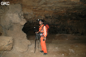 Grotte de Pixiaodong 皮硝洞 - réseau de Shuanghedong 双河洞 - (Wenquan, Suiyang 绥阳, Zunyi 遵义市, Guizhou 贵州省, Chine 中国).