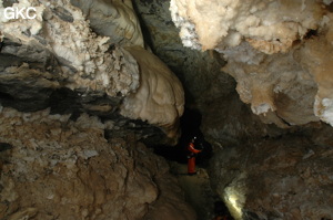 Grotte de Pixiaodong 皮硝洞 - réseau de Shuanghedong 双河洞 - (Wenquan, Suiyang 绥阳, Zunyi 遵义市, Guizhou 贵州省, Chine 中国).