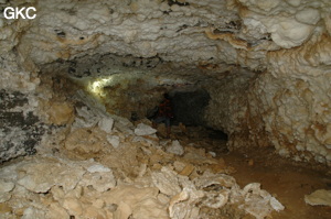 Grotte de Pixiaodong 皮硝洞 - réseau de Shuanghedong 双河洞 - (Wenquan, Suiyang 绥阳, Zunyi 遵义市, Guizhou 贵州省, Chine 中国).