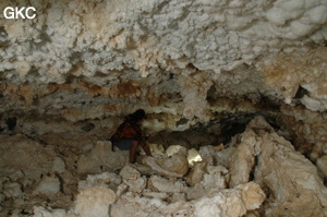Grotte de Pixiaodong 皮硝洞 - réseau de Shuanghedong 双河洞 - (Wenquan, Suiyang 绥阳, Zunyi 遵义市, Guizhou 贵州省, Chine 中国).