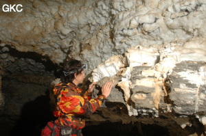 Grotte de Pixiaodong 皮硝洞 - réseau de Shuanghedong 双河洞 - (Wenquan, Suiyang 绥阳, Zunyi 遵义市, Guizhou 贵州省, Chine 中国).