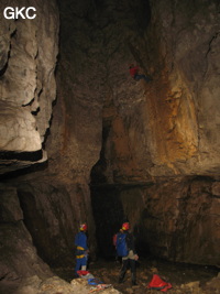 Grotte de Caigangdong 菜缸洞 (Fuyan 桴焉, Zheng'an 正安, Zunyi Shi 遵义市, Guizhou 贵州省,  Chine 中国).